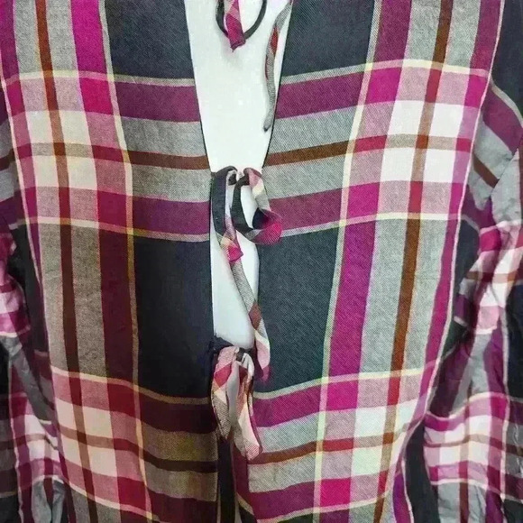 Ann Taylor LOFT Women's knee length A-line dress bell sleeves size 6 - Picture 8 of 11